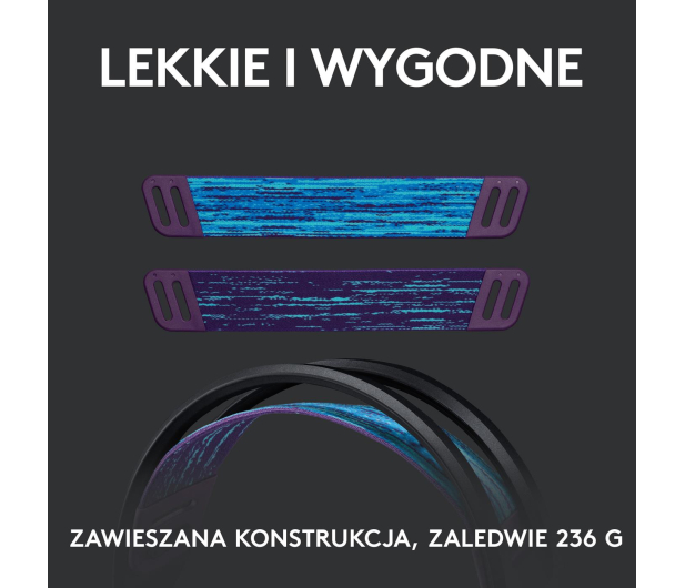 LOGITECH G535 Black - 1045001 - zdjęcie 8